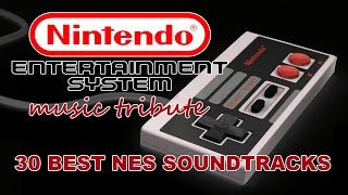 30 Best NES Famicom Soundtracks  Nintendo Music Tribute [upl. by Odarnoc]