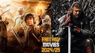 Top 5 Upcoming Fantasy Movies 20242025 LOTR George RR Martin amp More [upl. by Arocat]