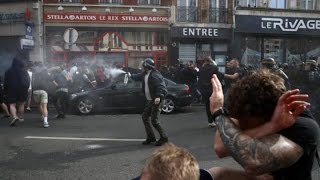 EURO 2016 RIOTS  England Mob search for Russia Fans after Russia eliminated WEDS 15th June [upl. by Navonod]