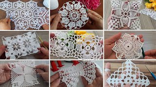 New And Alluring Crocheting Work Of Beautiful lace Ideas For table mats and runners [upl. by Eisenberg849]