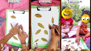 VIRAL Leaf art Video That Will Change Your Life Forever Must Watch [upl. by Benedicta]