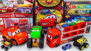 Disney Pixar Cars Unboxing Review Lightning McQueen Plush Cruz Ramirez Monster Truck Ivy Mack [upl. by Stoneham]