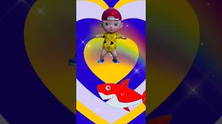 Shark baby shark dance remix song baby shark dudududu music babyshark shorts [upl. by Eicaj47]