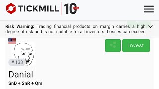 Copytrade Tickmill [upl. by Atlee]