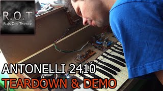 Antonelli 2410 Solista Jr 1  Teardown and Demonstration [upl. by Nauqes]