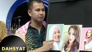 Urutan mantan pacar Raffi Ahmad amp panggilan sayangnya Dahsyat 26 Okt 2015 [upl. by Atoiyanap]