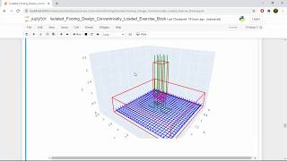 Exercise Book for Isolated footing DesignIS4562000 BasicPythonJupyterNotebookPlotlyPyautocad [upl. by Surtimed]