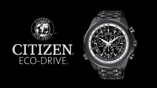 Citizen EcoDrive Perpetual Calendar Chronograph Model No BL540559E Mens Watch Review [upl. by Hanfurd]