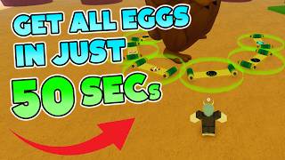 GET ALL EGGS IN JUST 50 SECONDS  The Hunt Event  Shindo Life [upl. by Fielding]