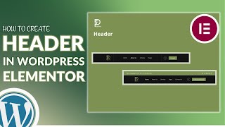 How to Create Header in Wordpress Elementor 2024  FREE  Header and Footer Plugin [upl. by Sugden]