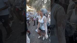 Raining Powder rainingpowder Shorts Funny Comedy Carnival TrinidadAndTobago [upl. by Eatnoj]