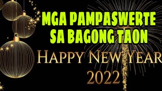 MGA PAMPASWERTE SA BAGONG TAON 2022  GIO AND GWEN LUCK AND MONEY CHANNEL [upl. by Eiggep474]