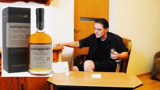 Ep298quotReview CAPERDONICH 21 YEAR old single malt scotch whisky PEATED  alc48quot [upl. by Einad]