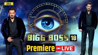 Bigg Boss 18 Premiere Live  Host Salman Khan Reveals Final List Of Contestants In Premiere BB18 [upl. by Jany]