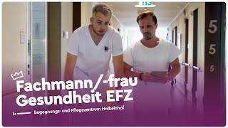 Ausbildung in der Pflege als Fachmannfrau Gesundheit EFZ  Holbeinhof  Lehrstellenvideo  Yousty [upl. by Gayelord994]