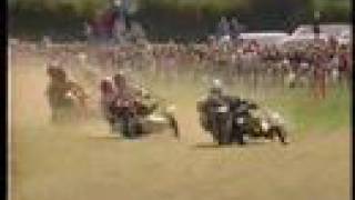 British Masters Grasstrack Sidecars [upl. by Ahsekram]