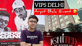 ARPIT BALA EVENT 🥳 AT VIPS 📌DELHI  Shine with DHRUV  VIPS DELHI  College Fest  Ignited [upl. by Frasch242]