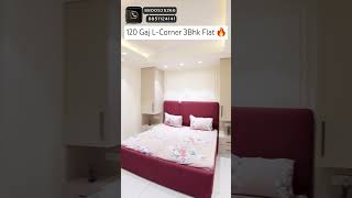 120Gaj LCorner Ultra Luxurious 3Bhk Flat Sale in Delhi Near Dwarka Sec3 के पास home shortvideo [upl. by Lanos478]