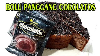 resep dan cara buat bolu panggang coklat cokolatos anti gagal [upl. by Zweig]