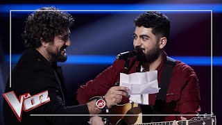 Gonzalo Alhambra canta un tema escrito por él  Momentos  La Voz Antena 3 2020 [upl. by Podvin435]