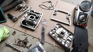 1999 Harley Davidson Rockerbox gaskets [upl. by Ayekam]