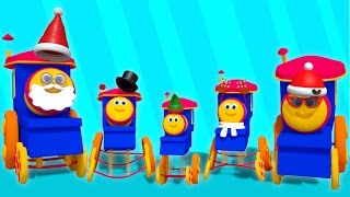 Bob The Train  Bob Finger Family  Nursery Rhymes  Kids Song by Bob The Train [upl. by Enoob]