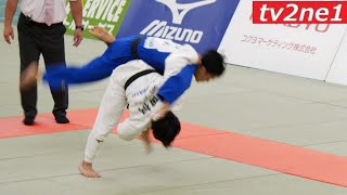 全日本学生柔道体重別選手権 男子73kg級 決勝 小田桐 美生国士舘 × 太田 隆介日大 2024 [upl. by Nayve]