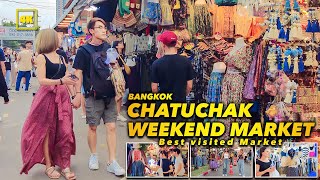 CHATUCHAK WEEKEND MARKET  Enjoy a full day Best visited Market in BANGKOK [upl. by Shushan]