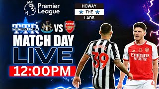 Newcastle United v Arsenal  Matchday Live [upl. by Marvel]