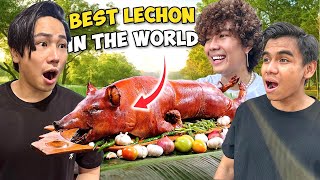 CEBU LECHON MUKBANG Napakasarap [upl. by Nnylyak]