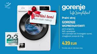 Gorenje pralni stroj na Mimovrste [upl. by Eiffub]