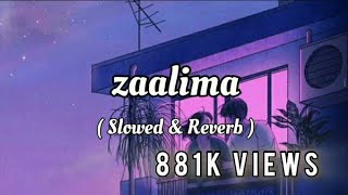 zaalima  slowed amp Reverb   Raees  Arijit Singh amp harshdeep kaur  USE HEADPHONE 🎧 [upl. by Hsirrap]