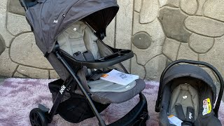 Joie Muze LX Stroller with Juva Carseat Carrier [upl. by Felicidad]