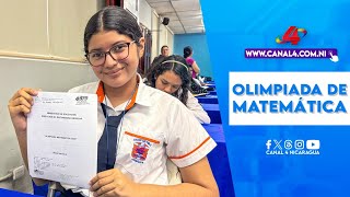 MINED celebra la olimpiada nacional de matemática [upl. by Sanyu]