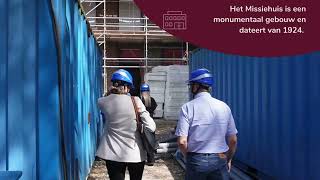 Bouw sociale huurwoningen Brederode Wonen  video Missiehuis 2024 [upl. by Notterb]