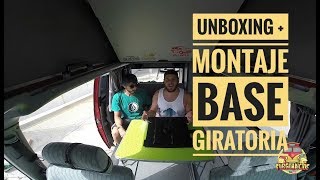 UNBOXING  MONTAJE DE BASE DE GIRATORIA [upl. by Tia]