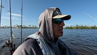 Kayak fishing Matlacha North produces Reddrum with Wyzeguytackle paddle tails [upl. by Lacey]