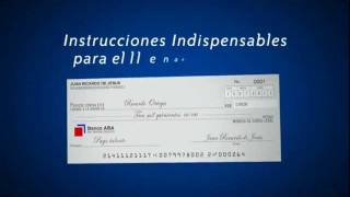 ¿Cómo llenar el nuevo formato de cheques [upl. by Bo]