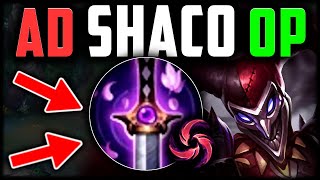 AD SHACO META IS HERE  How to Play Shaco Jungle amp Carry Low Elo Season 14  League of Legends [upl. by Hpseoj]