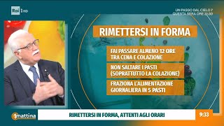 Rimettersi in forma per lestate  Unomattina  30032023 [upl. by Noeruat]