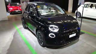 2023 Fiat 500e la Prima Cabrio  Exterior and Interior  Auto Zürich Car Show 2022 [upl. by Anderer]