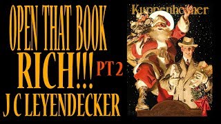 OPEN THAT BOOK RICH J C LEYENDECKER pt 2 [upl. by Zingale570]