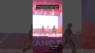 k pop group ntx in India Delhi  performance ✨🌼🌸 trending shorts kpop ntx bts [upl. by Linetta]