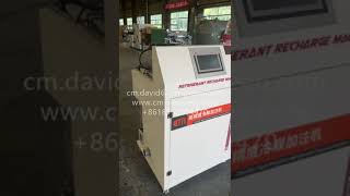 gas refrigerant charging machine [upl. by Eintruoc]