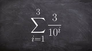 Learn how to evaluate the partial sum of a series [upl. by Aniroz651]