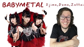 BABYMETAL  IjimeDameZettai  Live at Sonisphere A Blind Reaction [upl. by Anivlac1]