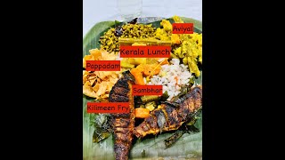 Yummy Kerala Lunch with Fish Fry shorts [upl. by Flight]