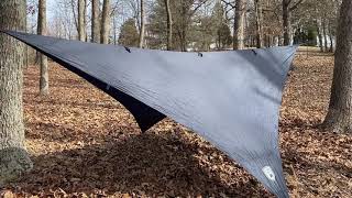 Grand Trunk “ Lightweight “ Hammock Tarp [upl. by Prevot]