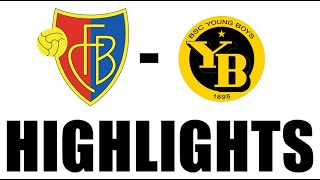 FC Basel vs Young Boys 10 Highlights  Swiss Super League 202425 [upl. by Enorel238]