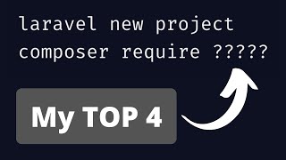 4 Packages You Need in ANY Laravel Project [upl. by Atinrehs859]